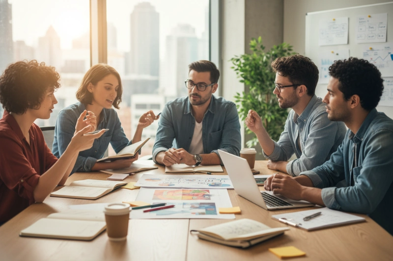 Collaborative Team Office Meeting