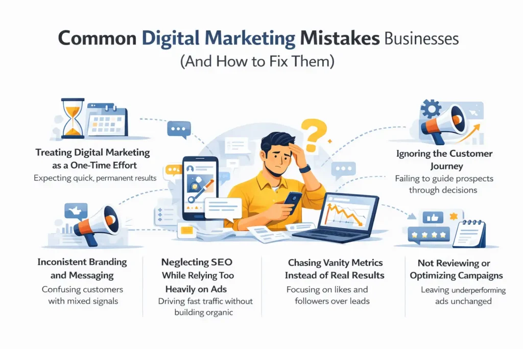 Common Digital Marketing Mistakes Infographic (1)