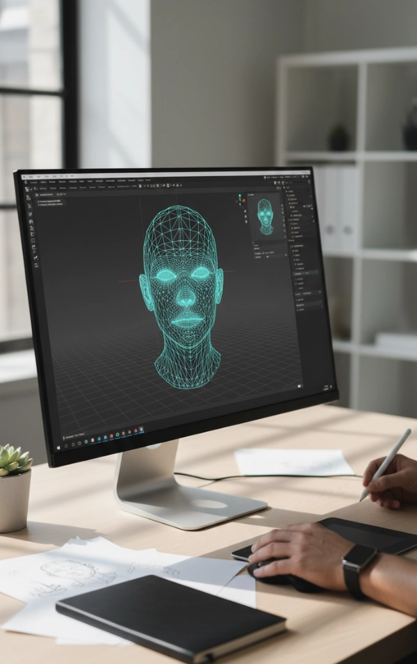 Digital 3d Character Design Workstation