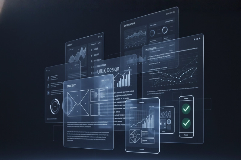 Futuristic Uiux Data Interface
