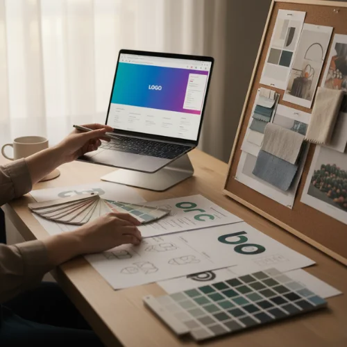 Graphic Designer At Creative Workspace