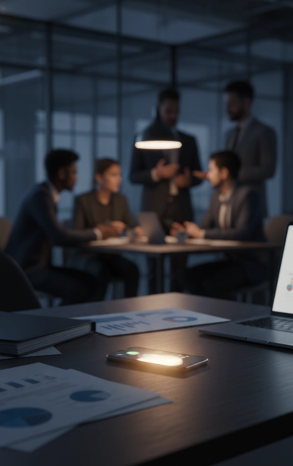 Late Night Office Meeting