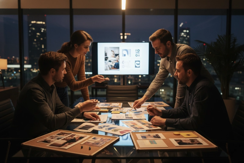 Late Night Team Design Session