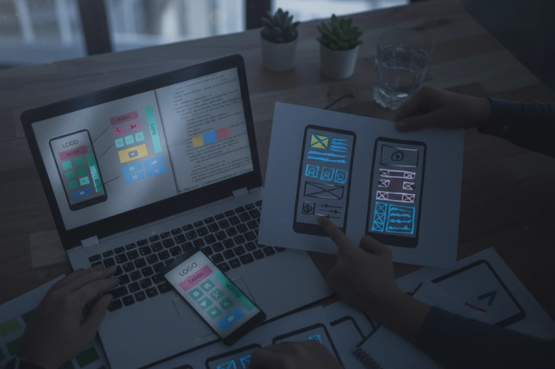 Mobile App Interface Design Process