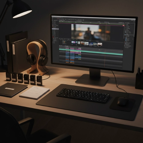 Professional Video Editing Workstation