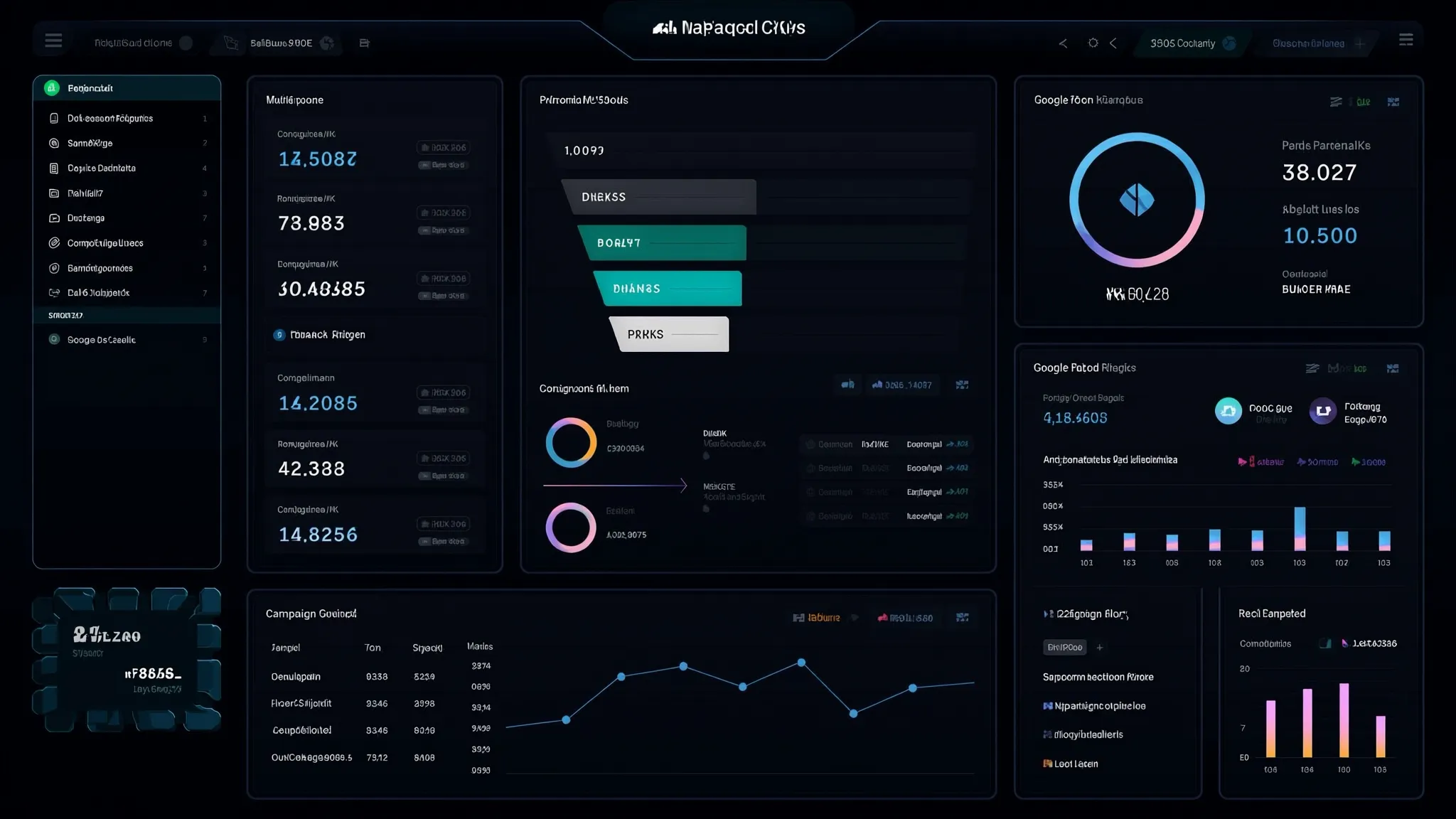 Performance marketing command center
