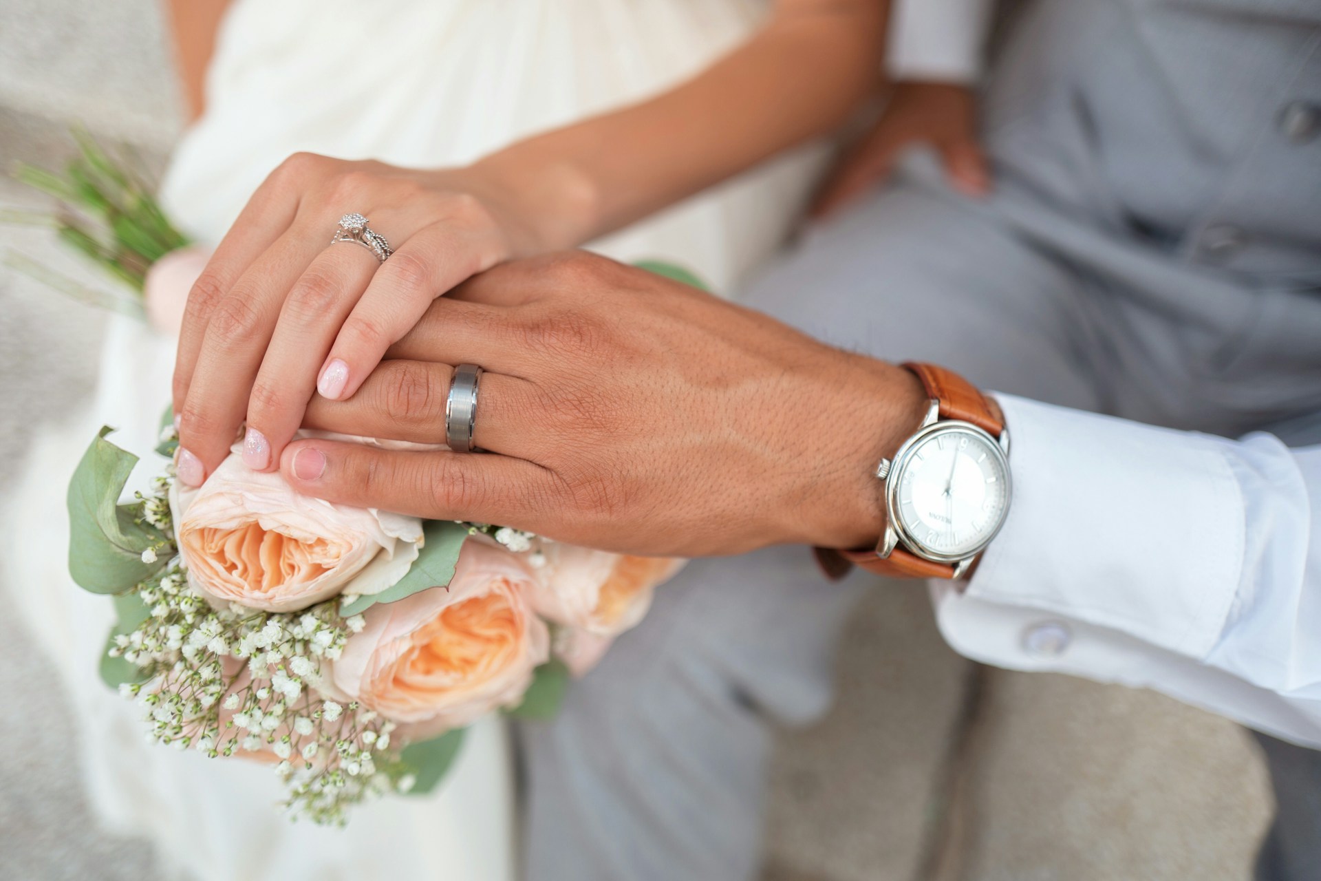 Wedding Couple Portrait Celebration